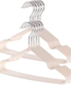 ベビーハンガー 赤ちゃん 身長60cm〜120cm 子供(ベージュ,  20本)