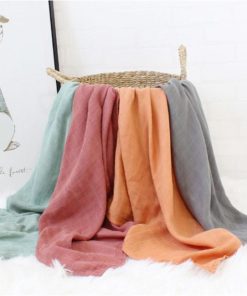 スムース ブランケット 無地 おくるみ スワドル タオル お昼寝ケットインテリア マルチクロス  かわいい おしゃれ 新生児 乳幼児 acefad 爆買