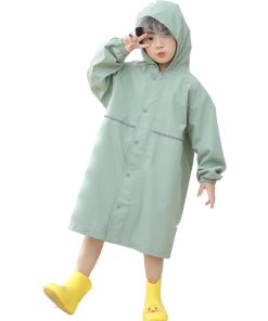 キッズ レインコート 女の子 男の子 ランドセル 子供 レインウエア レインポンチョ 通園 通学 遠足 梅雨対策 ロング丈 ポンチョ かっぱ 防風防水 軽量 送料無料