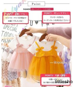 キッズ ベビー服 子供服 女の子 ワンピース 半袖 チェック柄 かわいい チュニック シンプル 夏 秋 春 ジュニア