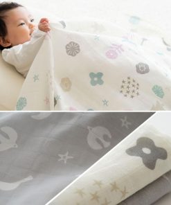 おくるみ ガーゼ 退院 日本製 かわいい 赤ちゃん ベビー 新生児 おしゃれ 出産祝い  iimin イイミン