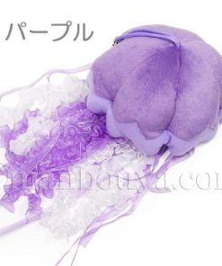 クラゲ ぬいぐるみ 水族館お土産 飾り 人形 テイクオフ takeoff 海月 M 35cm パープル ブルー