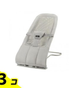 リッチェル バウンサー バウンシングシートN 1台入 (ライトグレー) 3個セット