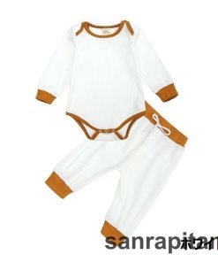 セットアップ 上下セット 長袖ロンパース ロングパンツ 子供服 ベビー キッズ 赤ちゃん 男の子 女の子 カバーオール ボディースーツ カットソー ラ