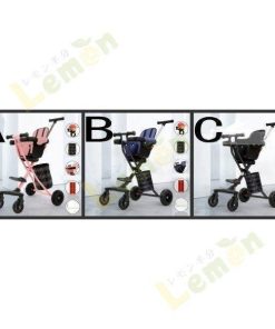 【特価】ベビーカー 折りたたみ 1-6歳 子供 幼児用 乗用玩具 運び便利 回転式 足押し棒 収納かご付き プレゼント キックス 軽量 携帯便利 おしゃれ