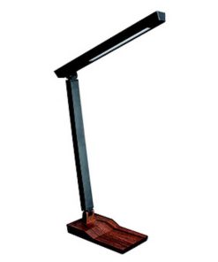 5W木目スタンドライト調光付ダークブラウン