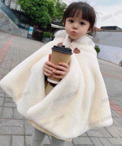 コスプレ クリスマス サンタ 衣装 女の子 マント ポンチョ フード ふわふわ 柔らかい 厚手 暖かい 着ぐるみ クリスマスコスプレ ガールズ 子供服 可愛い お洒落